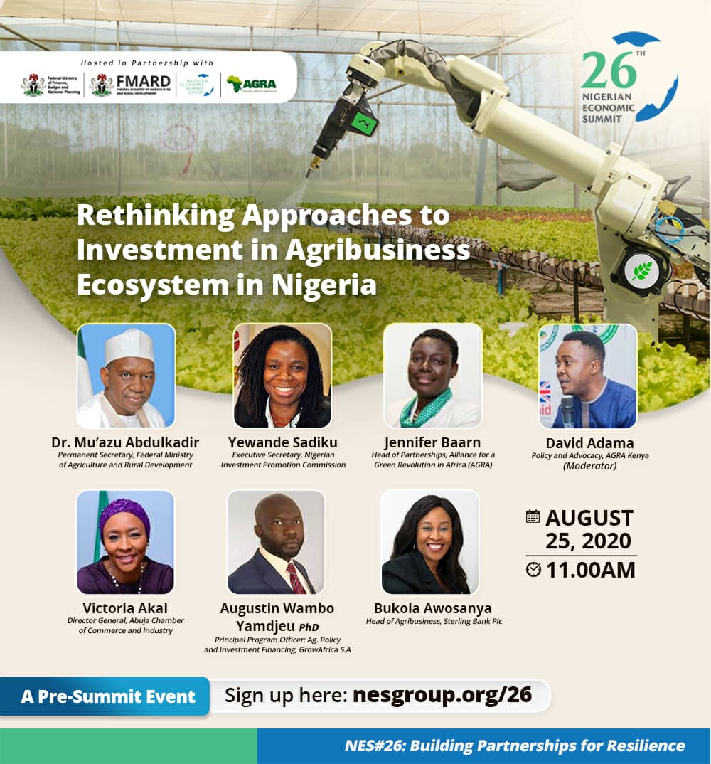 NES26 Pre-summit Event: Rethinking Approaches to Agribusiness Ecosystem in Nigeria